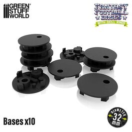 Peanas para Blood Bowl 32mm (x10) Peanas para Blood Bowl 32mm (x10)
