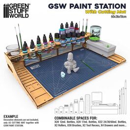 Paint Station con Tapete de Corte Paint Station con Tapete de Corte
