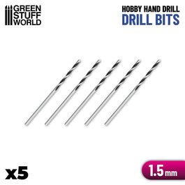 Brocas Modelismo 1.5 mm Brocas Modelismo 1.5 mm