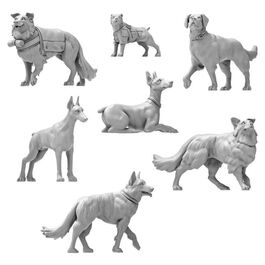 3D Printed - Animales - War Dogs 1:35 3D Printed - Animales - War Dogs 1:35