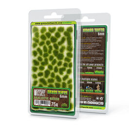 Matas Cesped - Tufts - 6 mm - Verde Realista Matas Cesped - Tufts - 6 mm - Verde Realista