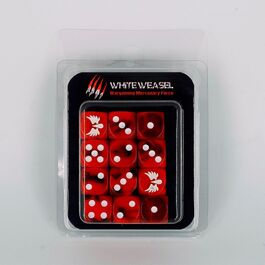 Dados rojo y negro para jugar Ángeles Sangrientos Dados rojo y negro para jugar Ángeles Sangrientos