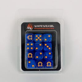 Dados azul para jugar Ultramarines Dados azul para jugar Ultramarines