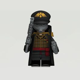 Astra Militarum Comisario Tamaño Lego Astra Militarum Comisario Tamaño Lego