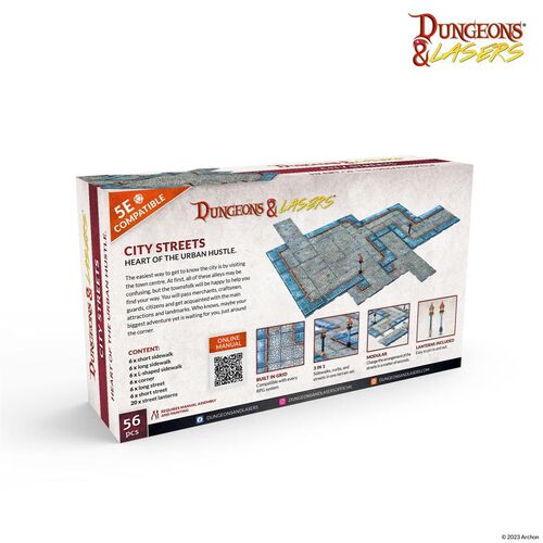DUNGEONS & LASERS - CITY STREETS - EN