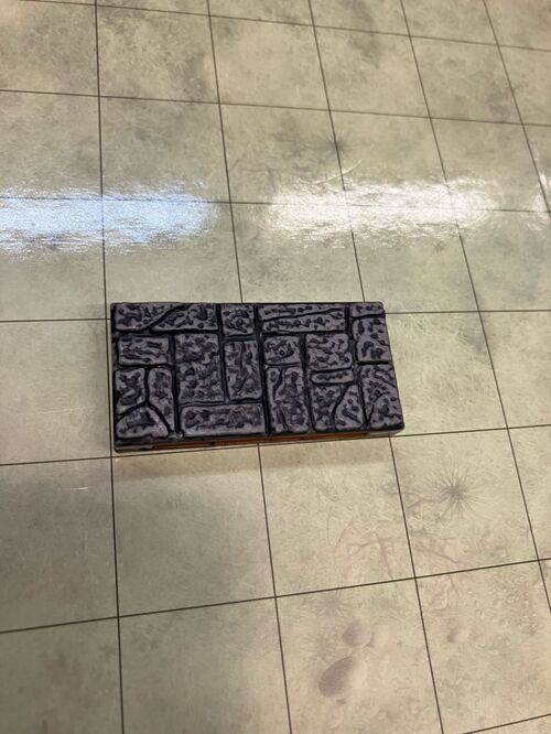 Pieza Warlock Baldosa 2x1 (pieza a doble cara, madera/piedra)