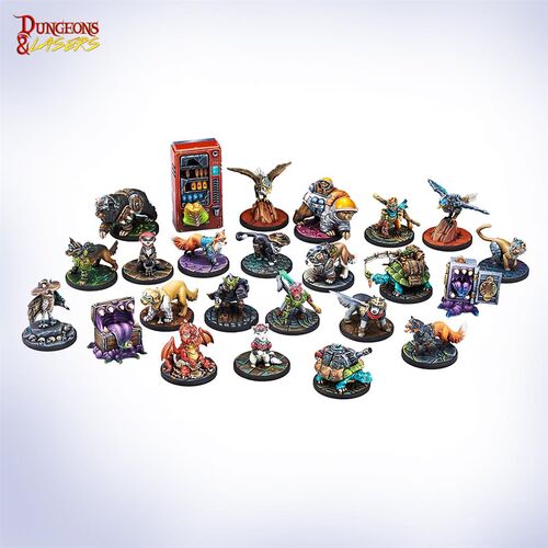 DUNGEONS & LASERS - ANIMAL COMPANIONS - EN