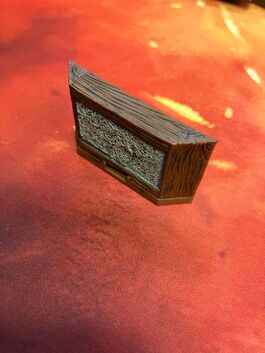 Pieza Warlock Muro bajo con diagonales 2x1