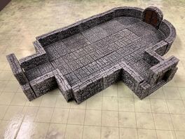Estructura dungeon Warlock 9,5x6 + entradas