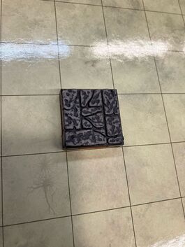 Pieza Warlock Baldosa 1x1 (pieza a doble cara, madera/piedra)