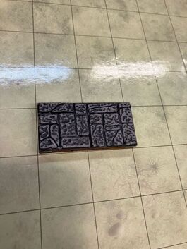 Pieza Warlock Baldosa 2x1 (pieza a doble cara, madera/piedra)