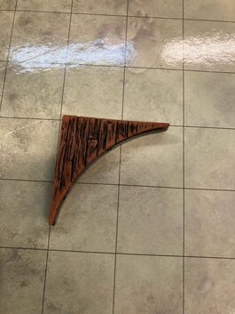 Pieza Warlock Esquina curva 1,75x1,75 (pieza a doble cara, madera/piedra)