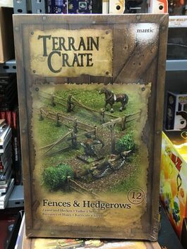 Terrain Crate: Battlefield Fences & Hedges Terrain Crate: Battlefield Fences & Hedges