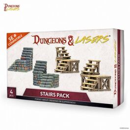 Dungeons & Lasers - Stairs Pack - EN Dungeons & Lasers - Stairs Pack - EN