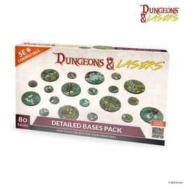 DUNGEONS & LASERS - DETAILED BASES PACK - EN DUNGEONS & LASERS - DETAILED BASES PACK - EN