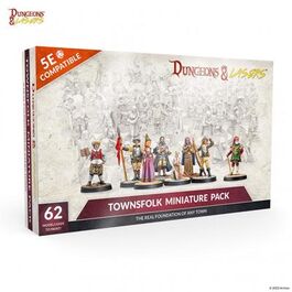 DUNGEONS & LASERS - TOWNSFOLK MINIATURE PACK - EN DUNGEONS & LASERS - TOWNSFOLK MINIATURE PACK - EN