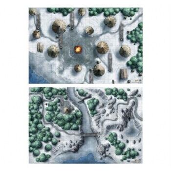 D&D Icewind Dale: Map Set (2x 20'x30')