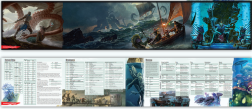 D&D: DUNGEON MASTER'S SCREEN - OF SHIPS & THE SEA - EN