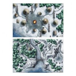 D&D Icewind Dale: Map Set (2x 20'x30') D&D Icewind Dale: Map Set (2x 20'x30')