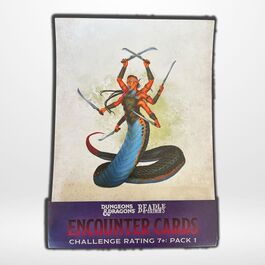 Dungeons & Dragons RPG Cartas de Encuentro Challenge Rating 7+: Pack 1 *Inglés* Dungeons & Dragons RPG Cartas de Encuentro Challenge Rating 7+: Pack 1 *Inglés*