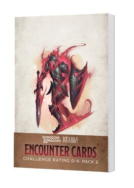 Dungeons & Dragons RPG Cartas de Encuentro Challenge Rating 0-6: Pack 2 *Inglés* Dungeons & Dragons RPG Cartas de Encuentro Challenge Rating 0-6: Pack 2 *Inglés*
