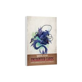 Dungeons & Dragons RPG Cartas de Encuentro Challenge Rating 0-6: Pack 1 *Inglés* Dungeons & Dragons RPG Cartas de Encuentro Challenge Rating 0-6: Pack 1 *Inglés*