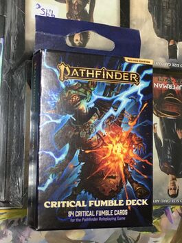 Pathfinder Critical Fumble Deck 2nd Edition - EN Pathfinder Critical Fumble Deck 2nd Edition - EN