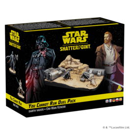 Star Wars Shatterpoint YOU CANNOT RUN DUEL PACK Star Wars Shatterpoint YOU CANNOT RUN DUEL PACK