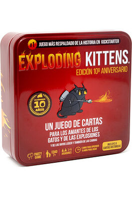 EXPLODING KITTENS EDICIÓN 10º ANIVERSARIO EXPLODING KITTENS EDICIÓN 10º ANIVERSARIO