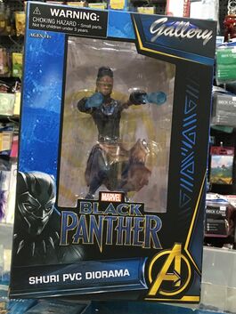 SHURI FIGURA 23 CM PVC DIORAMA BLACK PANTHER MOVIE SHURI FIGURA 23 CM PVC DIORAMA BLACK PANTHER MOVIE