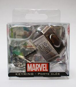Marvel Comics Llavero metálico Thor Hammer Marvel Comics Llavero metálico Thor Hammer