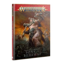 Warhammer Age of Sigmar Tomo de batalla: Hijos de Behemat Warhammer Age of Sigmar Tomo de batalla: Hijos de Behemat