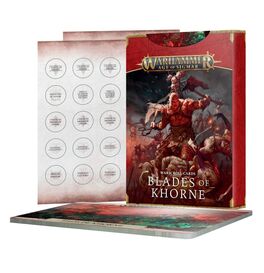 Warhammer Age of Sigmar Tarjetas de unidad: Filos de Khorne (castellano) Warhammer Age of Sigmar Tarjetas de unidad: Filos de Khorne (castellano)