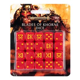 Warhammer Age of Sigmar Blades of Khorne Dice Warhammer Age of Sigmar Blades of Khorne Dice