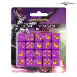 Warhammer Age of Sigmar Hedonites of Slaanesh Dice Warhammer Age of Sigmar Hedonites of Slaanesh Dice