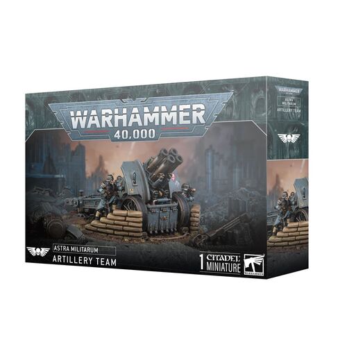 ASTRA MILITARUM: DOTACION DE ARTILLERIA DE CAMPAÑA