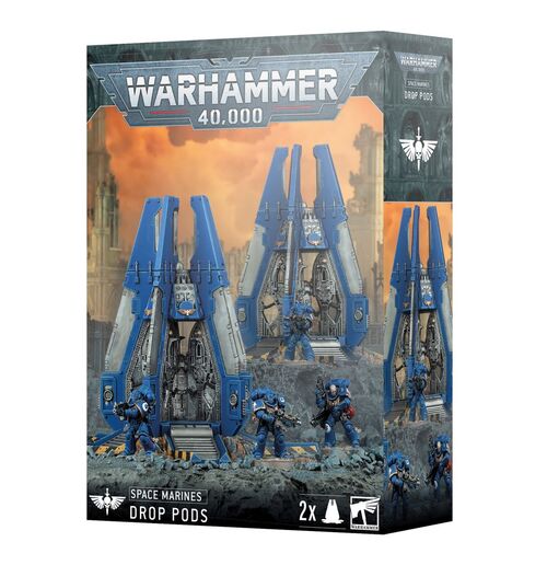 SPACE MARINES CAPSULAS DE DESEMBARCO