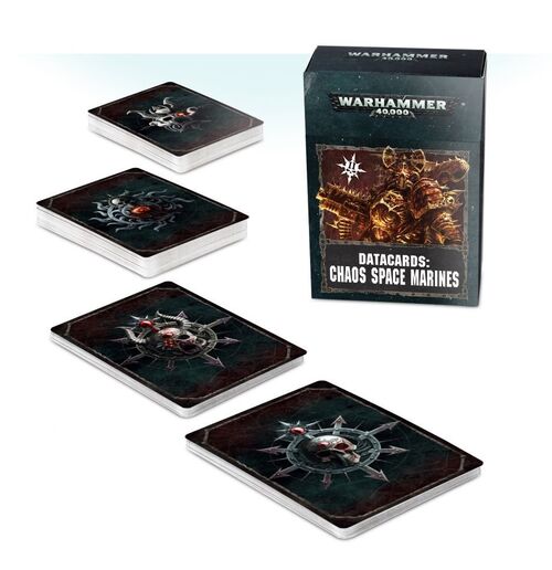 Tarjetas de datos: Chaos Space Marines (castellano)