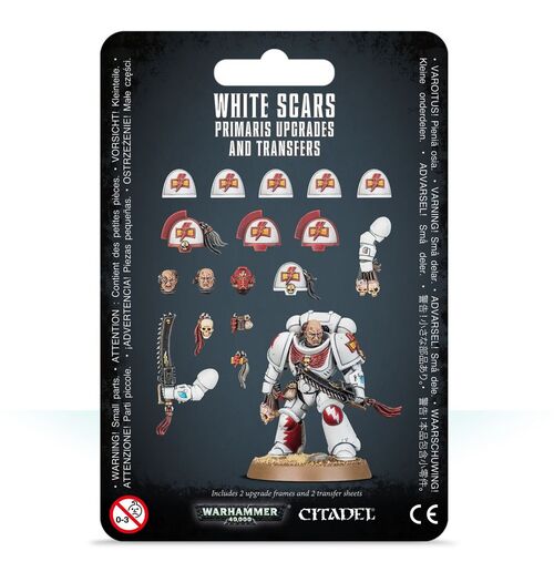 Mejoras y calcomanías de Primaris White Scars