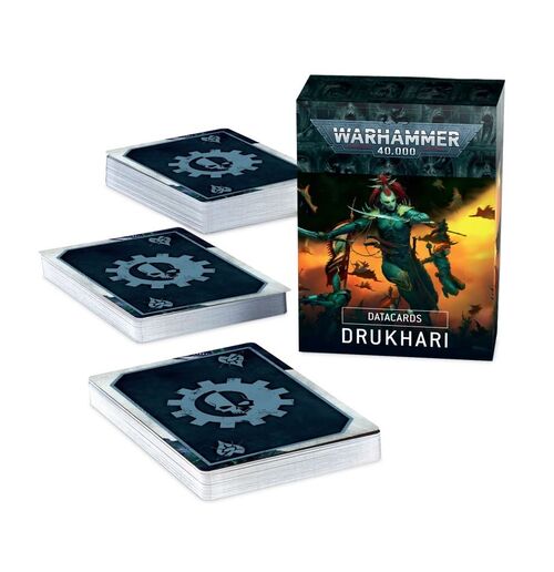Warhammer 40.000 Datacards: Drukhari (Inglés)