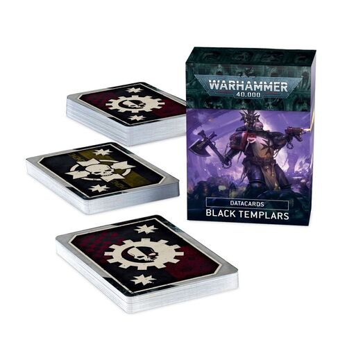 Warhammer 40.000 Datacards: Black Templars (Inglés)