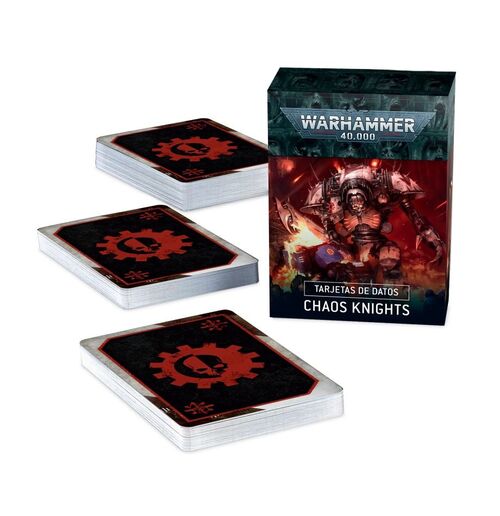 Warhammer 40.000 Tarjetas de datos: Caballeros del Caos (castellano)