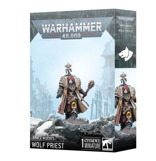 SPACE WOLVES SACERDOTE LOBO