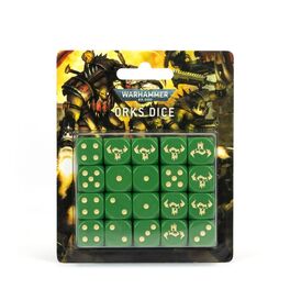 Warhammer 40.000 Juego de dados de Orkos Warhammer 40.000 Juego de dados de Orkos