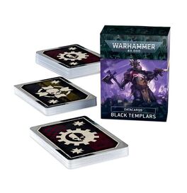 Warhammer 40.000 Datacards: Black Templars (Inglés) Warhammer 40.000 Datacards: Black Templars (Inglés)