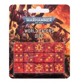 WARHAMMER 40000: WORLD EATERS DICE WARHAMMER 40000: WORLD EATERS DICE