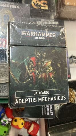 TARJETAS DE DATOS / DATACARDS: ADEPTUS MECHANICUS (INGLÉS) TARJETAS DE DATOS / DATACARDS: ADEPTUS MECHANICUS (INGLÉS)