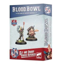 Blood Bowl Árbitros poco imparciales Elf y Dwarf Blood Bowl Árbitros poco imparciales Elf y Dwarf