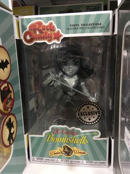 Funko Rock Candy DC: Bombshells - Wonder Woman Exclusive (Black & White)