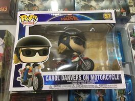 Funko POP! Captain Marvel - Carol Danvers on Motorcycle